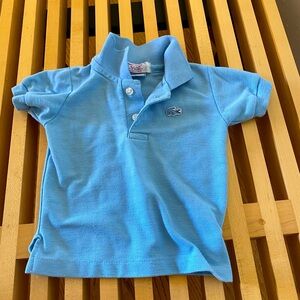 Lacoste Baby Blue Polo Shirt 18 mos
